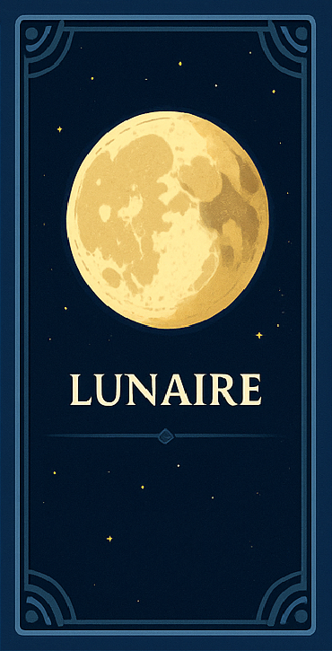 Carte Lunaire