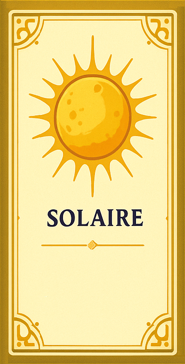 Carte Solaire